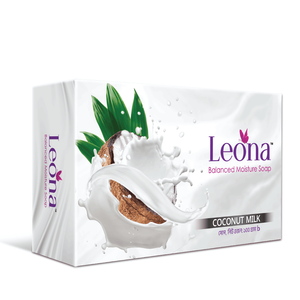 Leona Balanced Moisture Soap with Coconut Milk 100g